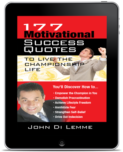 177 Motivational Success Quotes to Live the Championship Life (eBook)