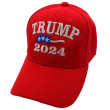 Trump 2024 Hat (Flag Bill, Black, Pink, Red, and Camo)