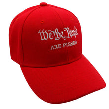 We The People Are Pissed Hat (Flag Bill, Red, Black, Pink, or Camo)